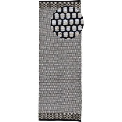 CARPETFINE Kelim Mia Beige Läufer - Handgewebt, 80x400 cm CARPETFINE Kelim Mia Beige Läufer - Handgewebt, 80x400 cm