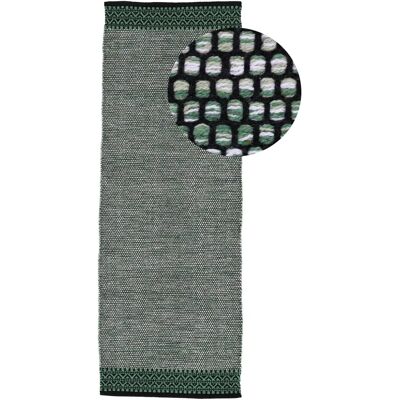 CARPETFINE Kelim Mia Grüner Läufer - Teppich CARPETFINE Kelim Mia Grüner Läufer - Teppich