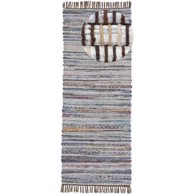 CARPETFINE Kelim Chindi Recycelter Moderner Teppich - Teppich CARPETFINE Kelim Chindi Recycelter Moderner Teppich - Teppich