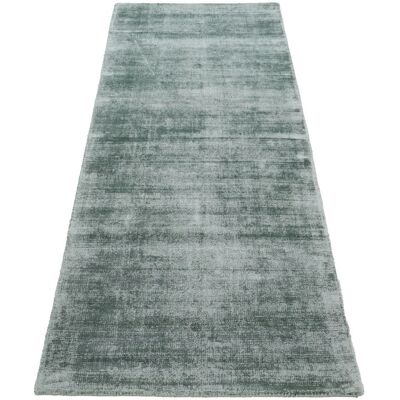 CARPETFINE Ava Viskoseteppich - Green Seidenoptik, 60x180cm CARPETFINE Ava Viskoseteppich - Green Seidenoptik, 60x180cm