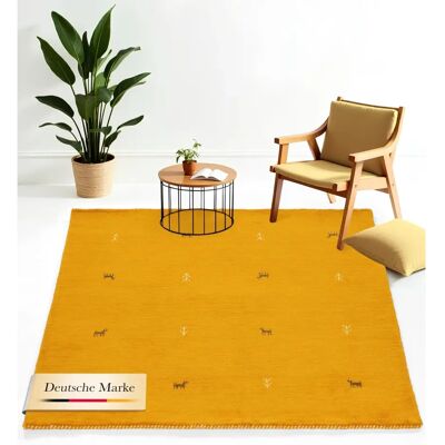 CarpetFine Gabbeh-Uni Wool Rug Square - Area Rug CarpetFine Gabbeh-Uni Wool Rug Square - Area Rug