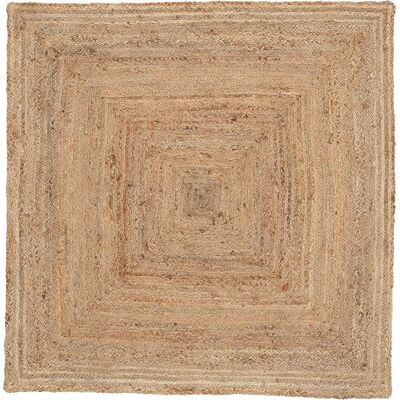 Carpetfine Nele Juteteppich - Wendeteppich 250x250cm Carpetfine Nele Juteteppich - Wendeteppich 250x250cm