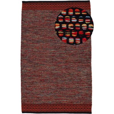 CARPETFINE Kelim Mia Orange Teppich - Teppich CARPETFINE Kelim Mia Orange Teppich - Teppich