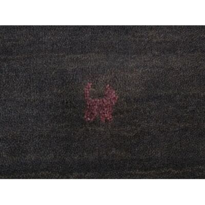 CARPETFINE Gabbeh Uni Grauer Handgewebter Teppich - Teppich CARPETFINE Gabbeh Uni Grauer Handgewebter Teppich - Teppich