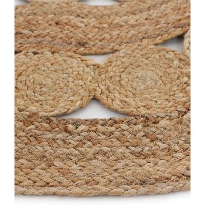 CARPETFINE Dana Rund Jute-Teppich - Teppich CARPETFINE Dana Rund Jute-Teppich - Teppich