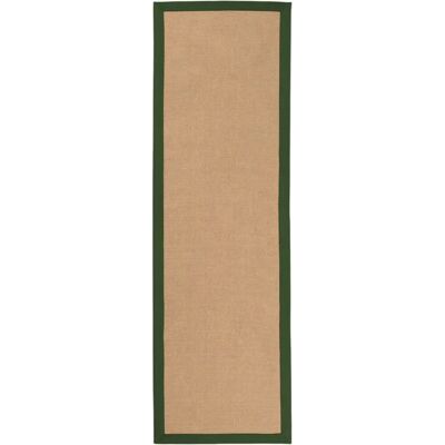 CARPETFINE Sisal Läufer Grün 60x180cm - Teppich CARPETFINE Sisal Läufer Grün 60x180cm - Teppich