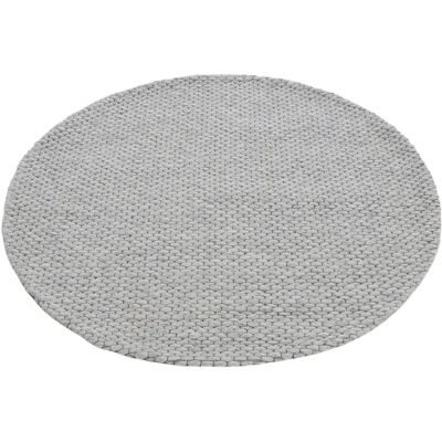 Carpetfine Sina Woll-Teppich - Rund, 120cm, 14mm, Wohnzimmer/Esszimmer Carpetfine Sina Woll-Teppich - Rund, 120cm, 14mm, Wohnzimmer/Esszimmer