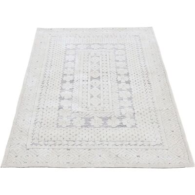 CARPETFINE Holly 1 Beigefarbener Blumen Teppich - Teppich CARPETFINE Holly 1 Beigefarbener Blumen Teppich - Teppich