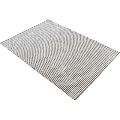 CARPETFINE Holly 5 Beigegestreifter Teppich - Teppich CARPETFINE Holly 5 Beigegestreifter Teppich - Teppich