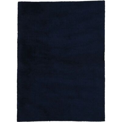 Carpetfine Silky Hochflor-Teppich Blau - Teppich Carpetfine Silky Hochflor-Teppich Blau - Teppich
