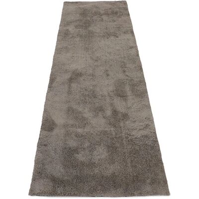 Carpetfine Silky Beiger Hochflor-Läufer - Teppich Carpetfine Silky Beiger Hochflor-Läufer - Teppich