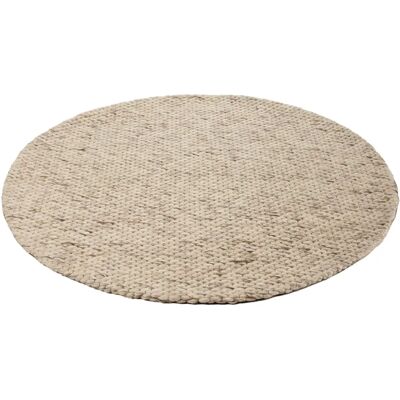 Carpetfine Sina Wollteppich - Rund, 150cm, 14mm, Zeitloses Design Carpetfine Sina Wollteppich - Rund, 150cm, 14mm, Zeitloses Design