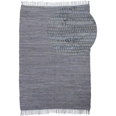CARPETFINE Kelim Chindi Uni Baumwollteppich - Rechteck, 160x230cm, 5mm - Teppich CARPETFINE Kelim Chindi Uni Baumwollteppich - Rechteck, 160x230cm, 5mm - Teppich