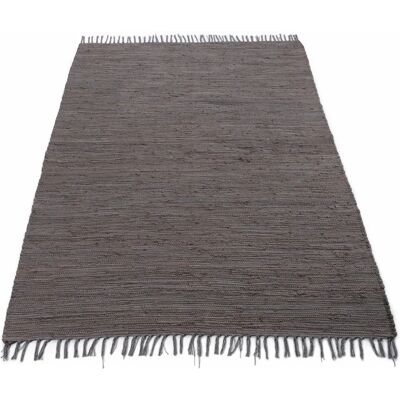 CARPETFINE Kelim Chindi uni - Baumwolle, Handgewebt, Recycelt, Modern - Teppich CARPETFINE Kelim Chindi uni - Baumwolle, Handgewebt, Recycelt, Modern - Teppich