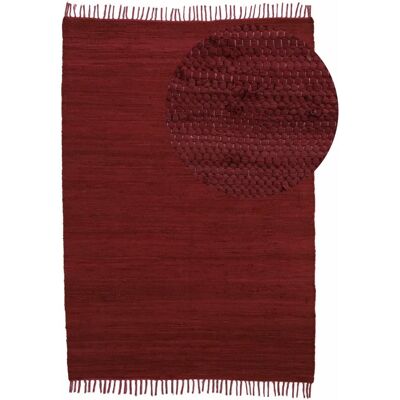 CARPETFINE Kelim Chindi uni - Recycelter Baumwoll Modern Teppich 190x290 cm CARPETFINE Kelim Chindi uni - Recycelter Baumwoll Modern Teppich 190x290 cm
