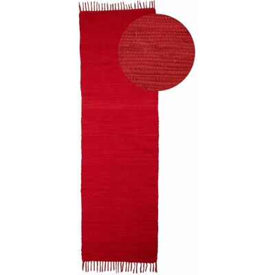 CarpetFine Kelim Chindi Uni Recycelter Baumwollteppich - Teppich CarpetFine Kelim Chindi Uni Recycelter Baumwollteppich - Teppich