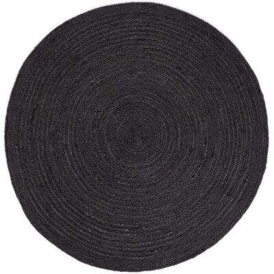 CARPETFINE Nele Jute Rug - Round 150cm, 6mm, Handwoven CARPETFINE Nele Jute Rug - Round 150cm, 6mm, Handwoven
