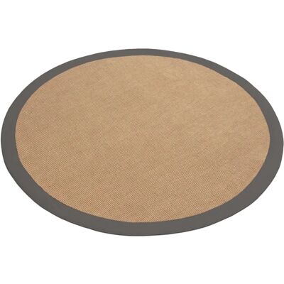 CARPETFINE - Sisal - Gray - Ø60 cm - Rug CARPETFINE - Sisal - Gray - Ø60 cm - Rug