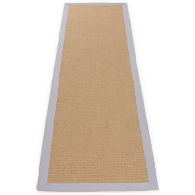 Carpetfine Sisal Teppich - Natur, Handgewebt, Rutschhemmend - Teppich, 75x300cm Carpetfine Sisal Teppich - Natur, Handgewebt, Rutschhemmend - Teppich, 75x300cm