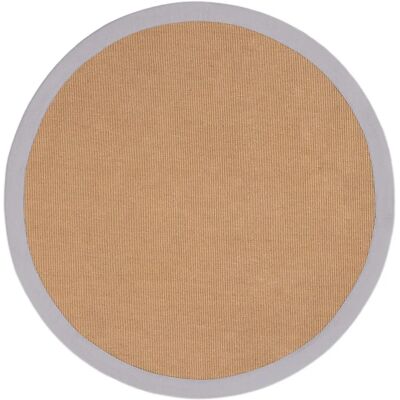 Carpetfine Sisal Teppich - Natürlicher Look, Handgewebt, Rund - 60cm Carpetfine Sisal Teppich - Natürlicher Look, Handgewebt, Rund - 60cm