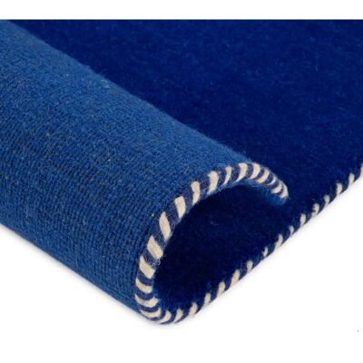 CARPETFINE Gabbeh Lola Uni Blue Rug - Rug CARPETFINE Gabbeh Lola Uni Blue Rug - Rug