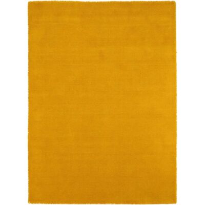 CARPETFINE Gabbeh Lola Uni Gelb - Teppich CARPETFINE Gabbeh Lola Uni Gelb - Teppich