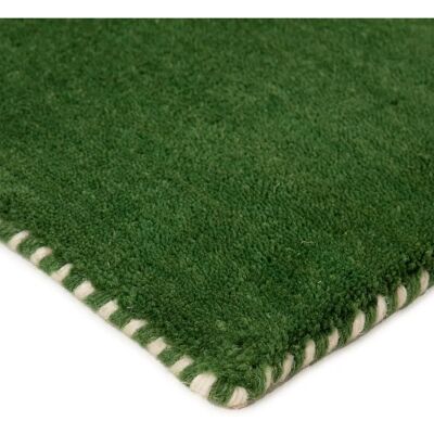 CARPETFINE Gabbeh Lola Uni Green - Rug CARPETFINE Gabbeh Lola Uni Green - Rug