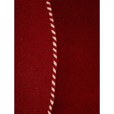 CARPETFINE Gabbeh Lola Uni Rot Round Carpet - Carpet CARPETFINE Gabbeh Lola Uni Rot Round Carpet - Carpet