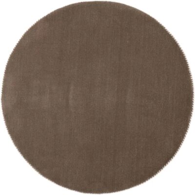 CARPETFINE Gabbeh Lola Uni Wool Round Rug - Carpet CARPETFINE Gabbeh Lola Uni Wool Round Rug - Carpet