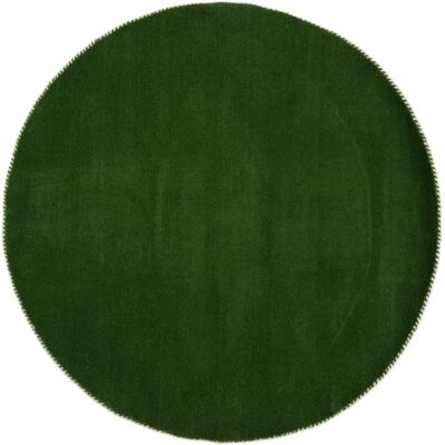 CARPETFINE Lola Uni Green Handwoven Carpet - Carpet CARPETFINE Lola Uni Green Handwoven Carpet - Carpet