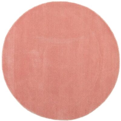 CARPETFINE Gabbeh Lola Uni Pink runder Teppich - Teppich CARPETFINE Gabbeh Lola Uni Pink runder Teppich - Teppich