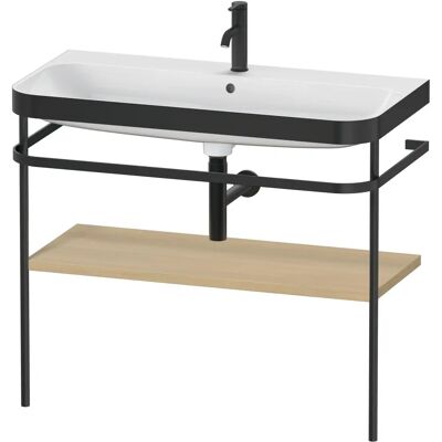 Duravit Happy D.2 Plus Waschbecken-Set Mediterrane Eiche - 97,5x49 cm Duravit Happy D.2 Plus Waschbecken-Set Mediterrane Eiche - 97,5x49 cm