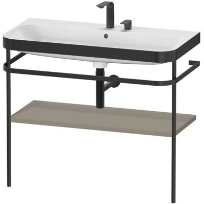 Duravit Happy D.2 Plus Badezimmer Unterschrank-Set - Steingrau Seidenmatt Duravit Happy D.2 Plus Badezimmer Unterschrank-Set - Steingrau Seidenmatt