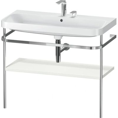 Duravit Happy D.2 Plus C-Form Waschbecken-Set - Nordic Weiß - Badezimmer Set Duravit Happy D.2 Plus C-Form Waschbecken-Set - Nordic Weiß - Badezimmer Set
