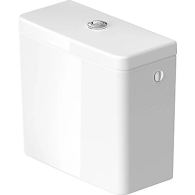 Duravit D-Neo Toilet Tank - Dobbelt skylle Hvid 395x180x360mm Duravit D-Neo Toilet Tank - Dobbelt skylle Hvid 395x180x360mm
