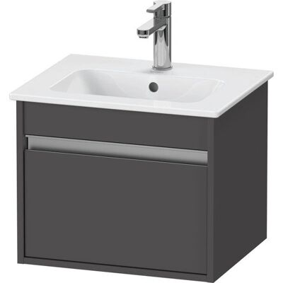 Armario de baño Duravit Ketho Compact 6404 - Graphit Matt - 1 Cajón Armario de baño Duravit Ketho Compact 6404 - Graphit Matt - 1 Cajón