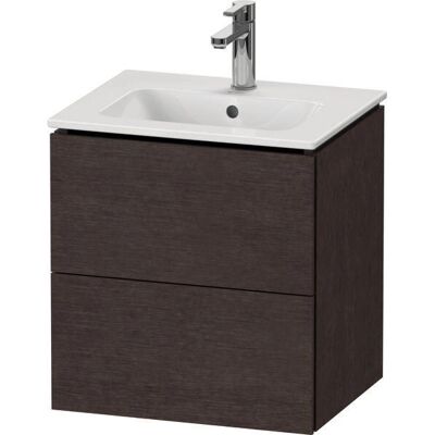 Duravit L-Cube Gabinete de baño empotrado - Roble oscuro cepillado Duravit L-Cube Gabinete de baño empotrado - Roble oscuro cepillado