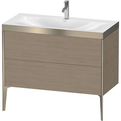 Duravit Xviu Eiche Terra 2-Drawer Badmöbel-Set Duravit Xviu Eiche Terra 2-Drawer Badmöbel-Set