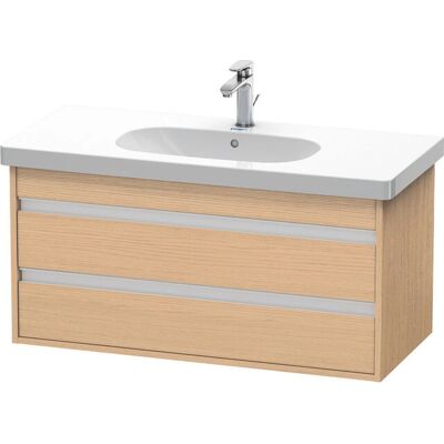 Duravit Ketho Waschtischunterschrank - Eiche Natur, 2 Schubladen, Wandhängend, 1000x455x480mm Duravit Ketho Waschtischunterschrank - Eiche Natur, 2 Schubladen, Wandhängend, 1000x455x480mm