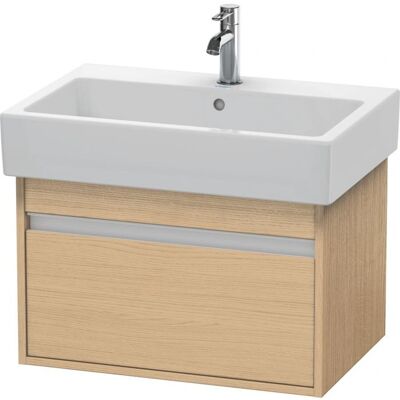 Duravit Ketho Wandhängender Waschtischunterbau - Eiche Natur Duravit Ketho Wandhängender Waschtischunterbau - Eiche Natur