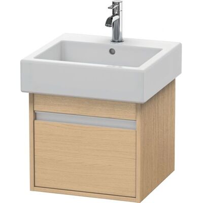 Duravit Ketho Wandhängender Waschtischunterschrank - Eiche Natur Duravit Ketho Wandhängender Waschtischunterschrank - Eiche Natur