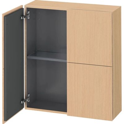Duravit L-Cube Wandspiegelschrank - Eiche Natur - 2 Türen - 70x24,3x80cm Duravit L-Cube Wandspiegelschrank - Eiche Natur - 2 Türen - 70x24,3x80cm