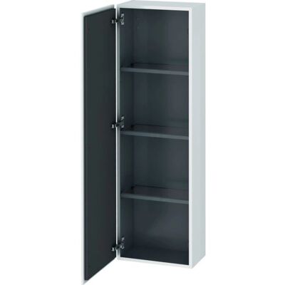 Duravit Wandregal - Eiche Schwarz Reversibel - 40x24,3x132cm - Wandmontage - Rechteckig - 1 Tür Duravit Wandregal - Eiche Schwarz Reversibel - 40x24,3x132cm - Wandmontage - Rechteckig - 1 Tür