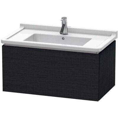 Duravit Wandhängender Eiche Schwarz Matt Waschtischunterschrank - LC616501616 Duravit Wandhängender Eiche Schwarz Matt Waschtischunterschrank - LC616501616