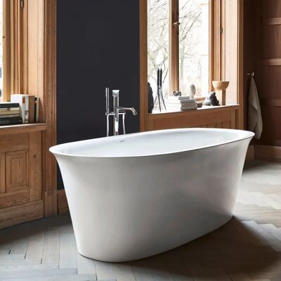 Duravit Weiß Tulip freistehende Badewanne - Badewanne Duravit Weiß Tulip freistehende Badewanne - Badewanne