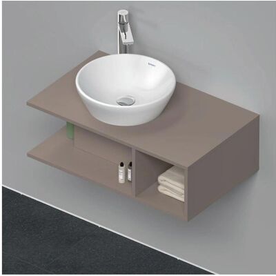 Mueble de lavabo colgante Duravit D-Neo - 80cm, acabado Basalt Matte Mueble de lavabo colgante Duravit D-Neo - 80cm, acabado Basalt Matte