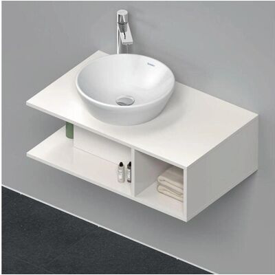 Duravit D-Neo Mobiletto lavabo a parete, 80cm, Bianco lucido Duravit D-Neo Mobiletto lavabo a parete, 80cm, Bianco lucido