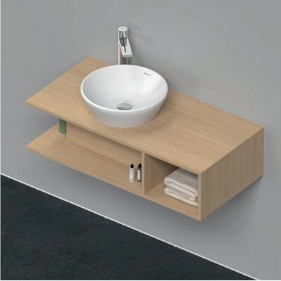 Duravit D-Neo Mueble de lavabo suspendido - 100cm - Compartimento abierto a la derecha Duravit D-Neo Mueble de lavabo suspendido - 100cm - Compartimento abierto a la derecha