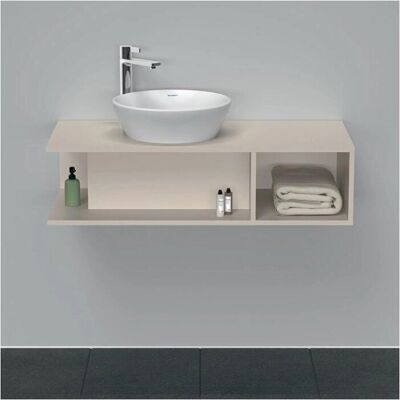 Duravit D-Neo Mueble de lavabo - Montado en la pared, 100 cm, topo, Fach abierto a la derecha - Mueble de baño Duravit D-Neo Mueble de lavabo - Montado en la pared, 100 cm, topo, Fach abierto a la derecha - Mueble de baño