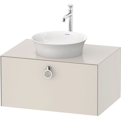 Duravit White Tulip Waschtischunterbau - Wandhängend, 1 Auszug, Nordic Weiß Duravit White Tulip Waschtischunterbau - Wandhängend, 1 Auszug, Nordic Weiß
